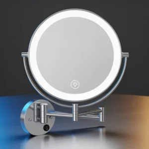 9 Wall Mounted LED Makeup Mirror