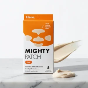 Mighty Patch Hero Cosmetics Face XL Hydrocolloid Face Mask, 5 Count