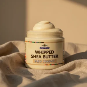AKWAABA Whipped Shea Butter Nourishes & Moisturizes Made with Shea, 12 oz