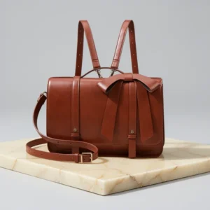 ECOSUSI Briefcase for Women Messenger Backpack