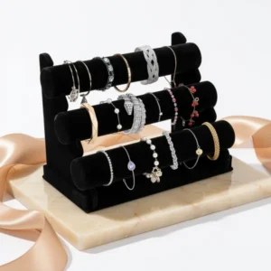 OSPNIEEK Velvet Bracelet Holder