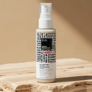 IGK Good Behavior 4-in-1 Prep Spray Heat Protectant Travel, 2 oz