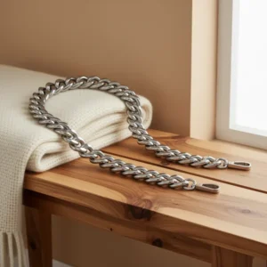 Xiazw 26 Inch Chic Metal Purse Chain