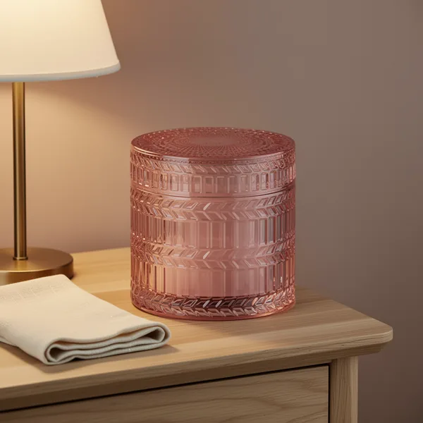 Hidden Label Sandalwood Rose Scented Candle, 7.4 oz