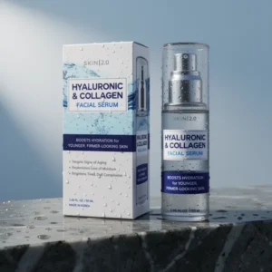 Skin 2.0 Hyaluronic Acid & Collagen Face Serum, 1.69 fl oz