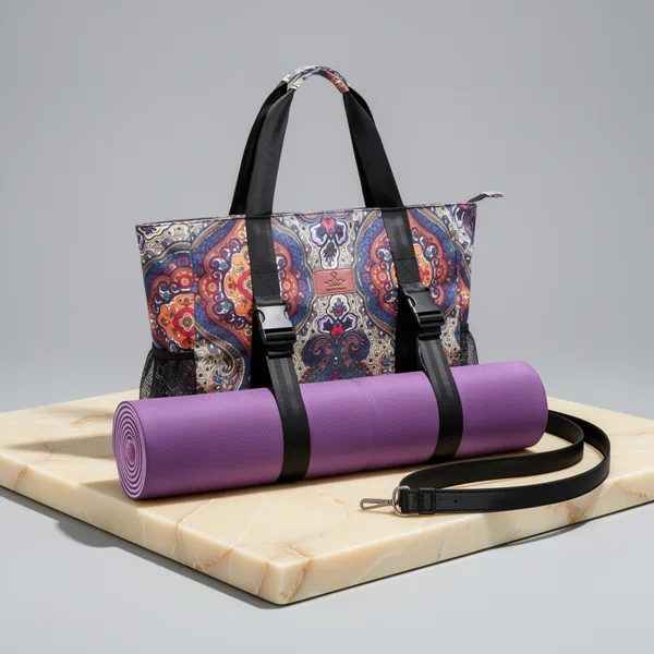 Heathyoga Multi-Functional Yoga Mat Carrier Gym Tote Bag