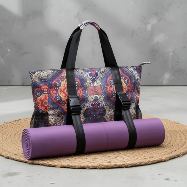Heathyoga Multi-Functional Yoga Mat Carrier Gym Tote Bag