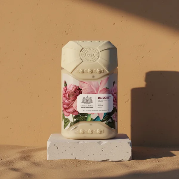 Caswell-Massey Peony Orchid Rose Scents Natural Bar Soaps