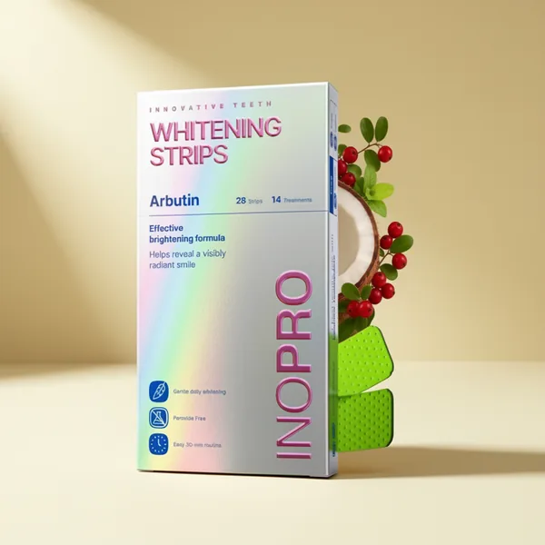 InoPro Green Teeth Whitening Strips, 28 Count