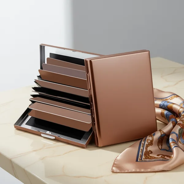 RFID BlockingStainless Steel Credit Card Holder