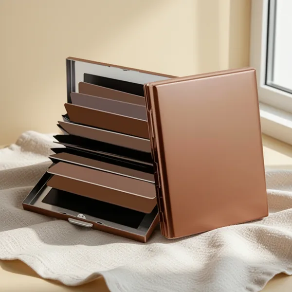 RFID BlockingStainless Steel Credit Card Holder