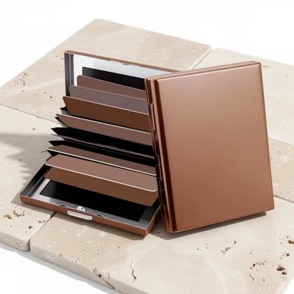 RFID BlockingStainless Steel Credit Card Holder