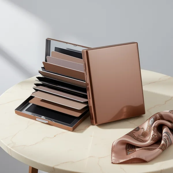 RFID BlockingStainless Steel Credit Card Holder