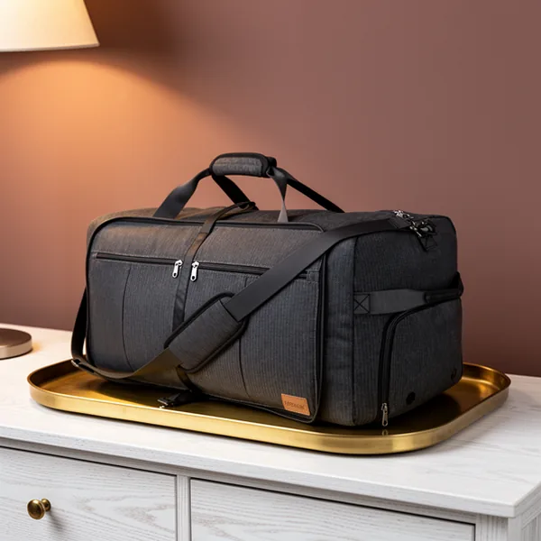 Foldable Collapsible Waterproof Travel Duffel Bag for Men and Women
