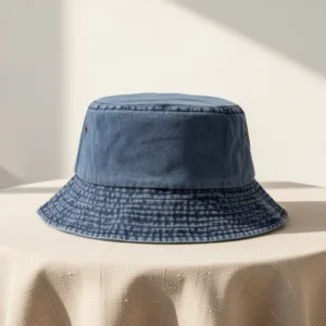 Washed Cotton Bucket Hats