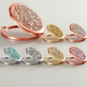 Cindeer Small Compact Mirror, 12 Pieces