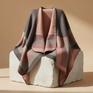 Shawl Wraps for Women Elegant Knitted Cape Open Front Poncho Scarf