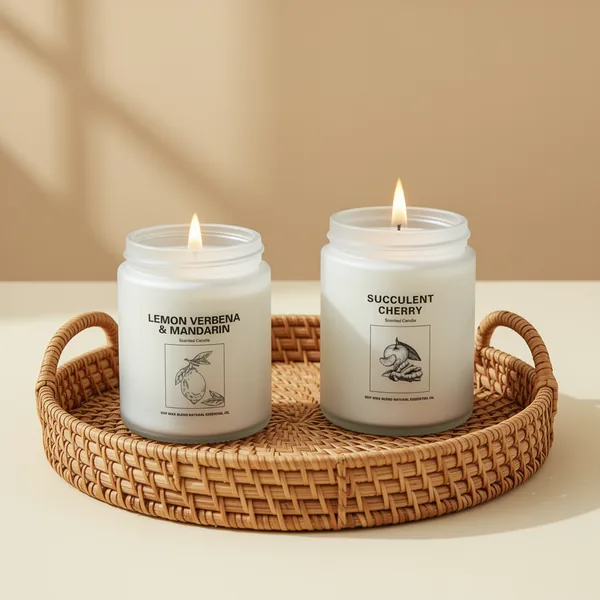 Soy Wax Scented Candle, 4-Pack