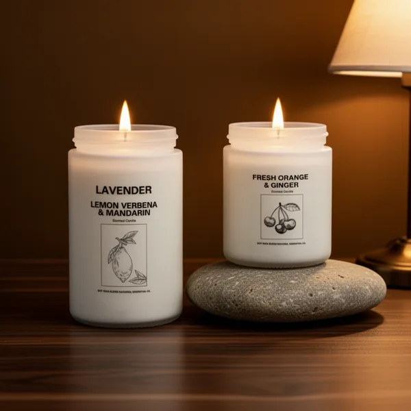 Soy Wax Scented Candle, 4-Pack