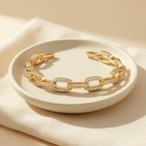 KissYan 14K Gold Plated Cuff