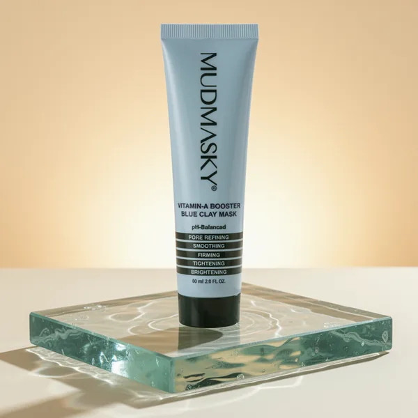 MUDMASKY Vitamin-a Booster Blue Clay Mask, 60 ml