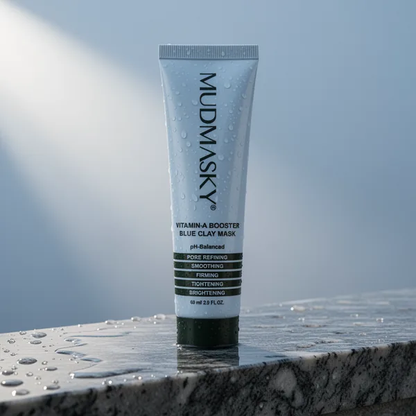 MUDMASKY Vitamin-a Booster Blue Clay Mask, 60 ml