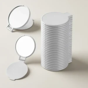 Yalikop Compact Mirror, 72 Pieces, White
