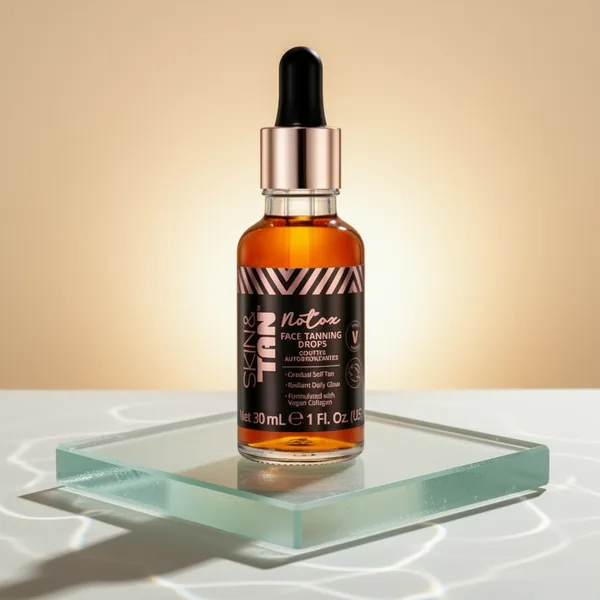 Skin and Tan Face Tanning Drops, 1 oz