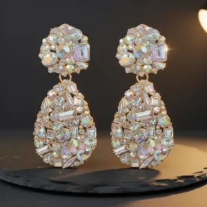 Rhinestone Statement Earrings