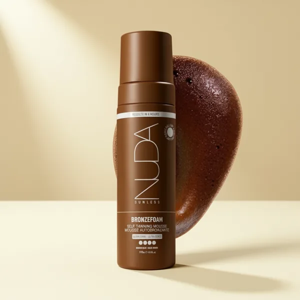 Nuda BronzeFoam Self Tanning Mousse, 6.4 fl oz