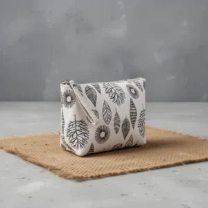 Canvas Cosmetic Bag, 4 Pieces