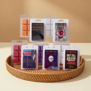 The Candle Daddy Halloween Horror Movie 5 Amazingly Spooky Wax Melts, 5-Pack