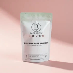 Bathorium Northern Sage Recovery Crush Bath Soak, 21 oz