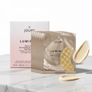Jouer Luminize Under Eye Patches, 6-Pack