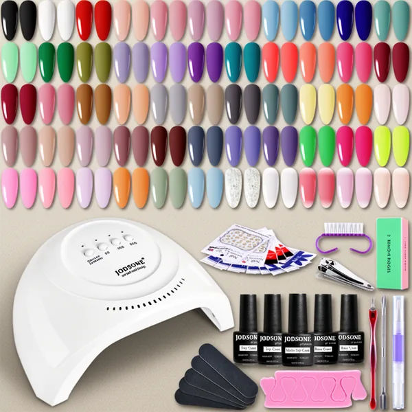 JODSONE Gel Nail Polish, 60 Pieces