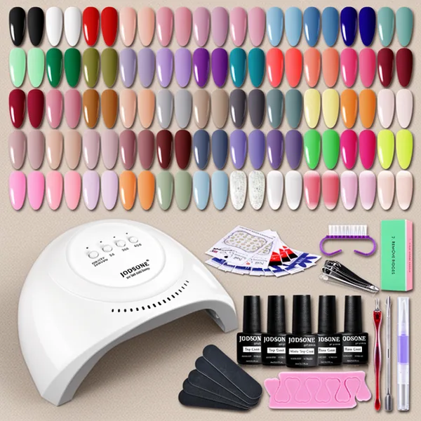 JODSONE Gel Nail Polish, 60 Pieces