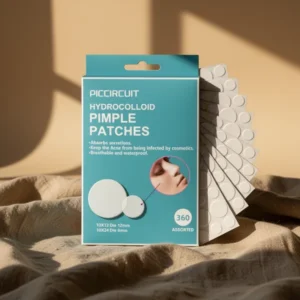 PICcircuit Pimple Patches for Face