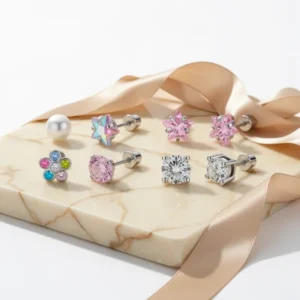 SAILIMUE Earrings for Girls, 12 Pairs