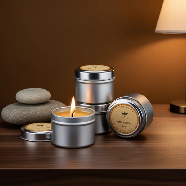 DEYBBY Pure Beeswax Emergency Candle Set, 4-Pack