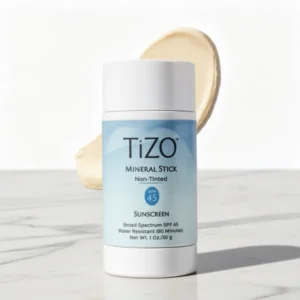TiZO Stick SPF 45 Non-Tinted Water Resistant Broad Spectrum Sunscreen, 1 oz