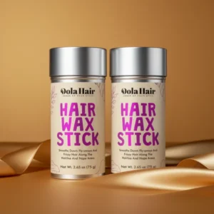 Dolahair Wax Stick for Flyaways Smoothing and Slick Back Hair Pomade, 2-Pack