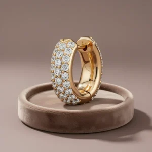 Kendra Scott Mikki Pave Huggie Earrings