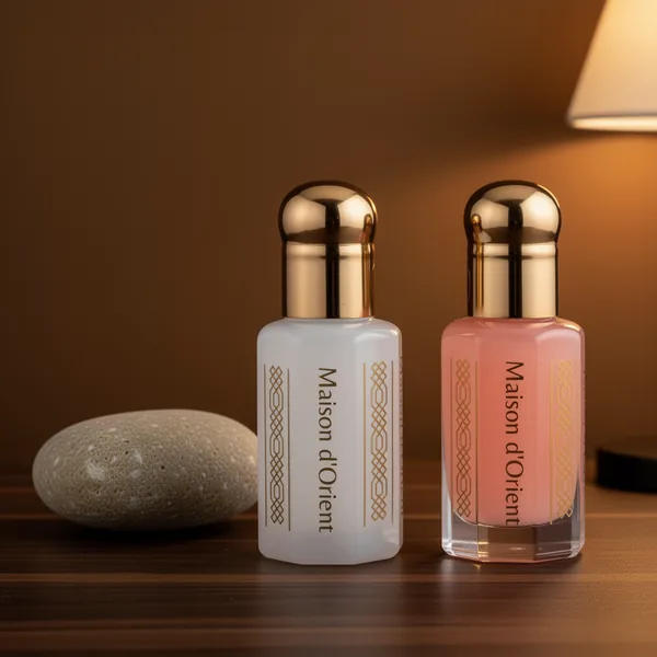 Maison Tahara Collection 2x6mL Pink Musk & White Musk Body Oil