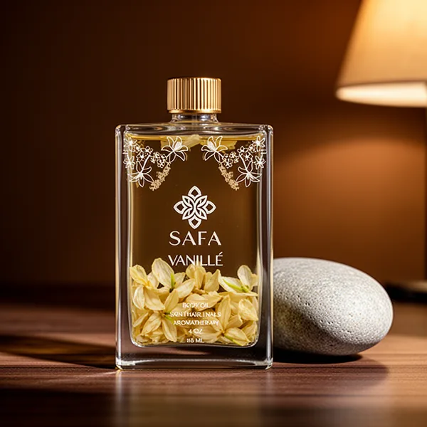 SAFA Organic Vanilla Body Oil, 118 ml