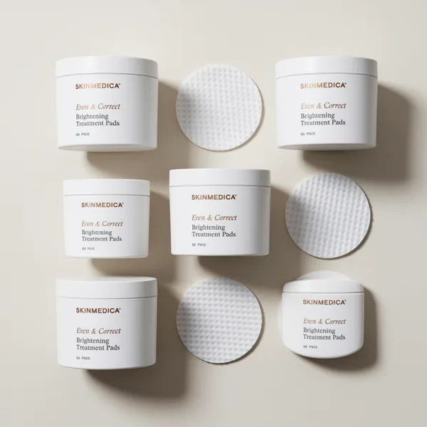 SkinMedica Even & Correct Brightening Treatment Pads for Face, 60 Count