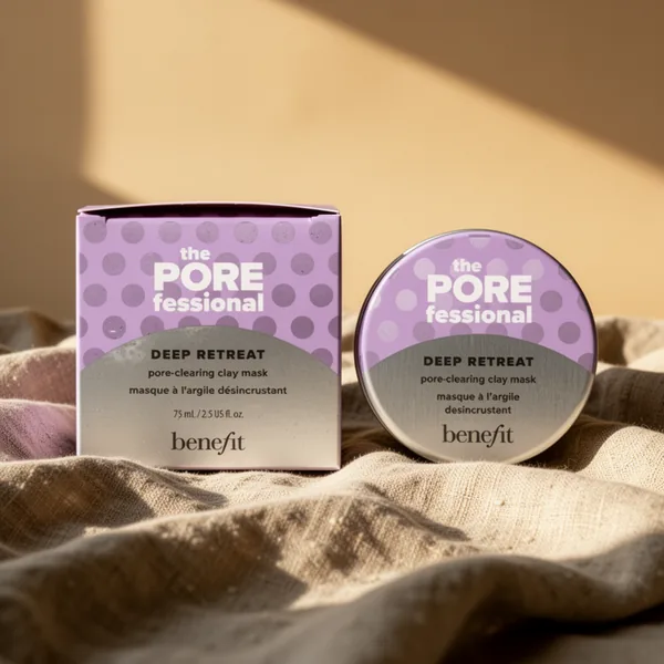 Benefit Cosmetics Deep Retreat Pore-Clearing Kaolin Clay Mask, 75 ml