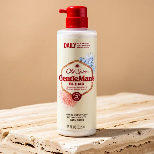 Old Spice GentleMan's Exfoliating & Moisturizing Body Wash for Men, 18 oz, 4-Pack