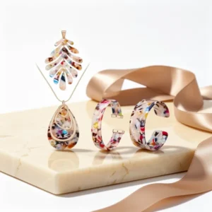 Highergo Acrylic Jewelry Set, 8 Pieces