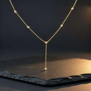 Gold-Tone Necklace for Women