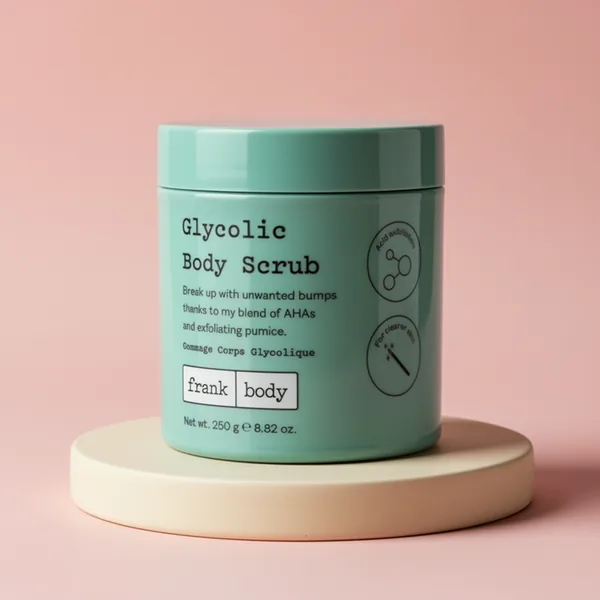 frank Body Glycolic Acid Body Scrub, 8.82 oz